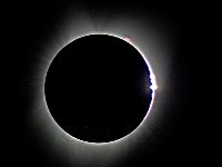 Total solar eclipse, Ketchum, Idaho, August 2017